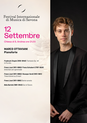 Savona, Marco Ottaviani in concerto Savona, Marco Ottaviani in concerto