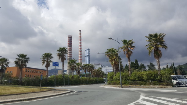 Il Consiglio comunale di Vado Ligure in visita all'area della centrale