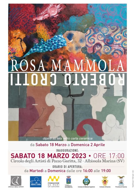 Roberto Crotti e Rosa Mammola, la bipersonale a Pozzo Garitta