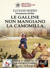 Le galline non mangiano la camomilla