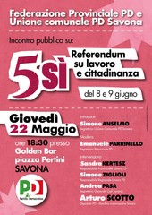 Cinque sì per i referendum