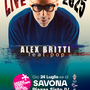 Savona, Alex Britti giovedì in piazza Sisto