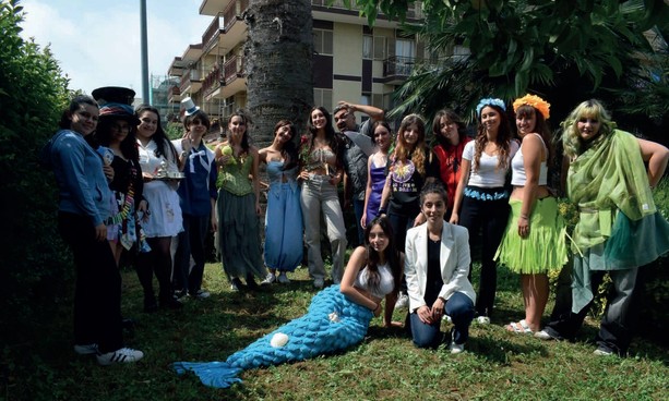 4A e 5A del liceo artistico Giordano Bruno di Albenga