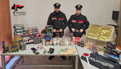 Droga ed esplosivi: arrestato trentenne Droga ed esplosivi: arrestato trentenne