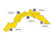 Meteo, prolungata l’allerta gialla per temporali sul centro levante ligure