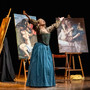 Impronte di donne a Borgio Verezzi: Debora Caprioglio è Artemisia Gentileschi