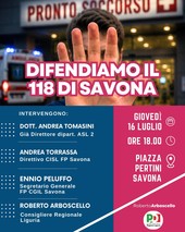 Incapaci al timone: difendiamo il 118 di Savona