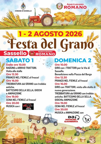 Torna a Sassello la Festa del Grano Torna a Sassello la Festa del Grano
