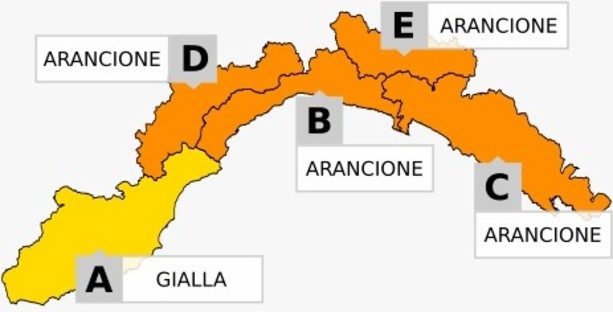 Meteo: è di nuovo allerta