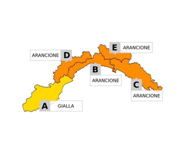 Temporali, domani è allerta arancione