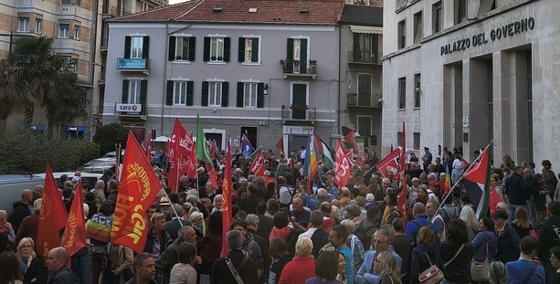 Savona di nuovo in piazza per Gaza
