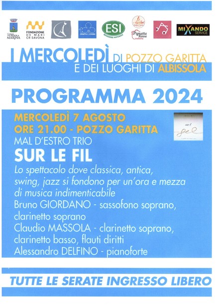 Il trio Mal d'Estro a Pozzo Garitta