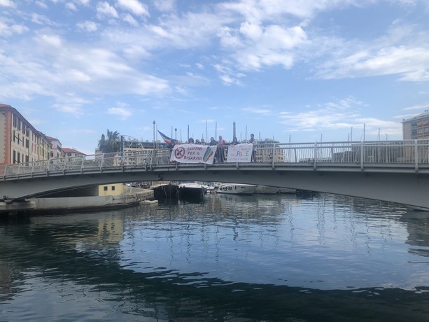 La staffetta dell'umanità per la Pace a Savona