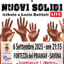 Lucio Battisti rivive a Savona: il 6 settembre concerto tributo al Priamar