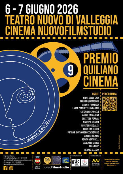 Torna il Premio Quiliano Cinema
