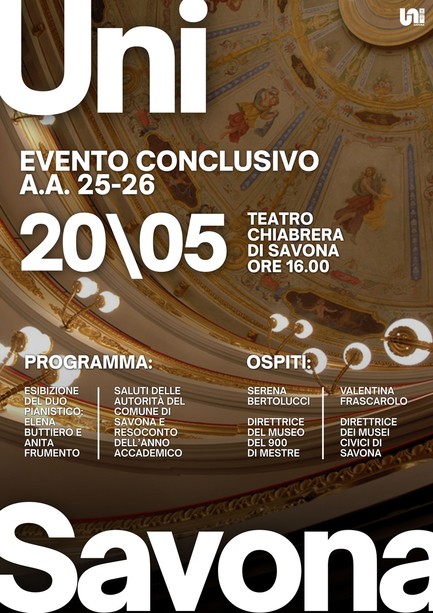 UniSavona celebra la chiusura dell’Anno accademico