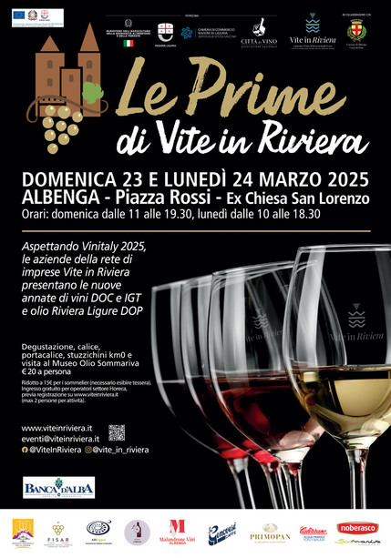 Le Prime di Vite in Riviera Le Prime di Vite in Riviera