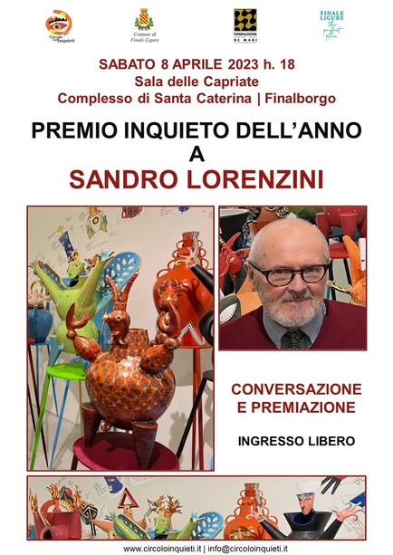 Sandro Lorenzini Inquieto dell'anno