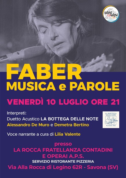 Faber. Musica e parole Faber. Musica e parole