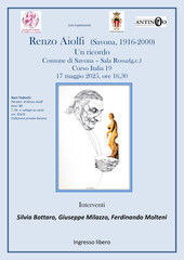 Renzo Aiolfi. Un ricordo