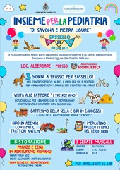 Sassello, tre giorni di festa per aiutare la Pediatria
