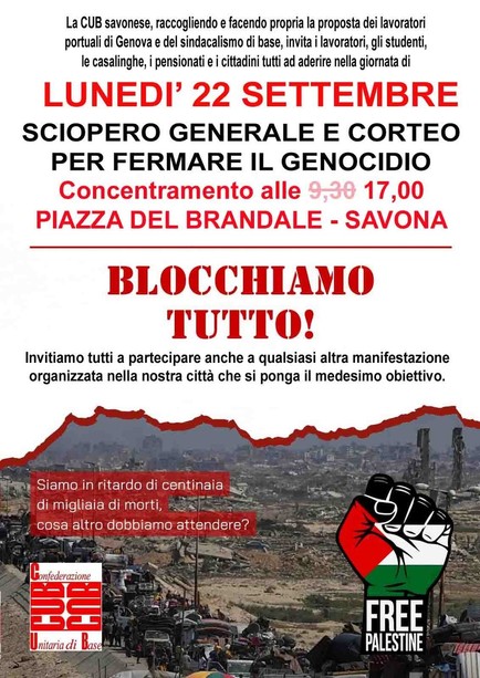 Blocchiamo tutto