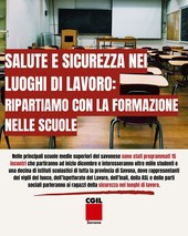 Morti sul lavoro: la sicurezza inizia dalla scuola