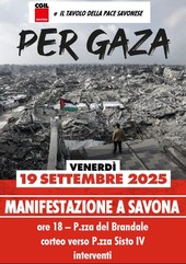 In piazza per Gaza