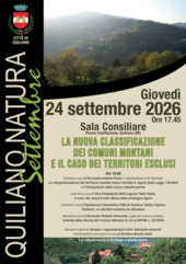 La nuova classificazione dei Comuni Montani e il caso dei territori esclusi La nuova classificazione dei Comuni Montani e il caso dei territori esclusi