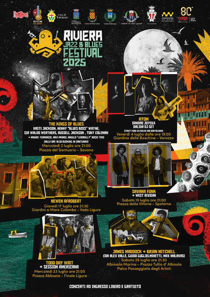 Torna il Riviera Jazz &amp; Blues Festival