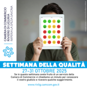 Camera di Commercio, un questionario per valutare i servizi offerti Camera di Commercio, un questionario per valutare i servizi offerti
