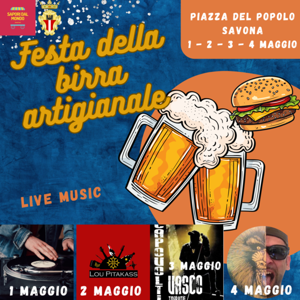 Savona, in Piazza del Popolo la festa della birra artigianale