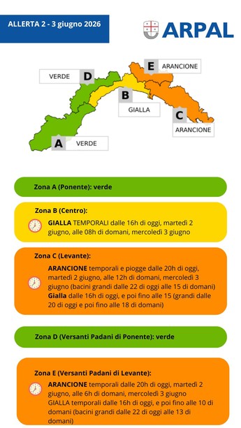 Temporali in arrivo Temporali in arrivo