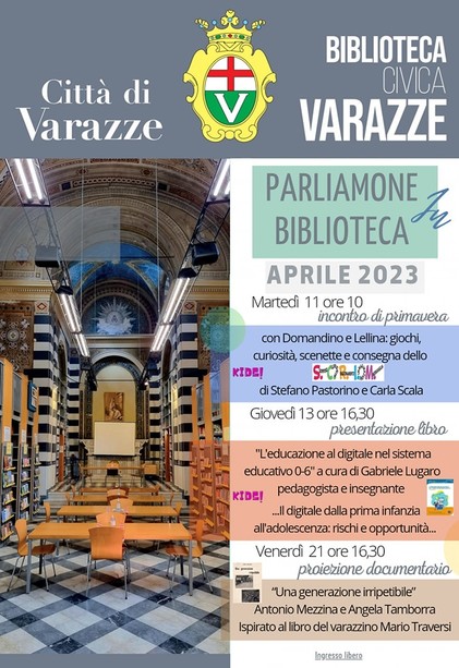 Parliamone in biblioteca