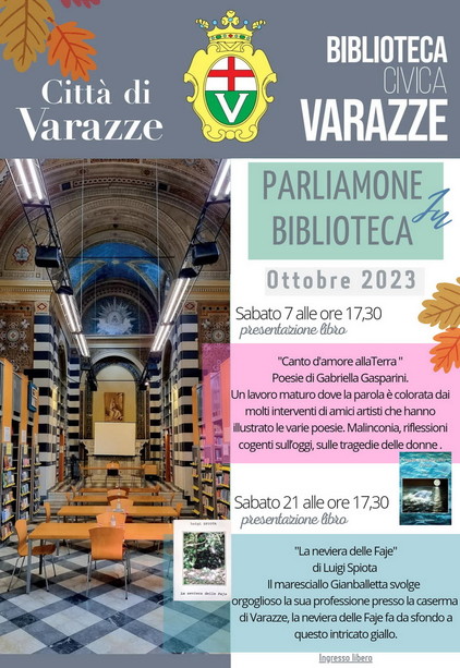 Varazze, le iniziative nel weekend