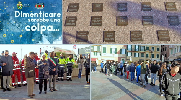 Giorno della Memoria: Varazze ricorda