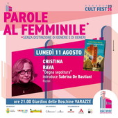 Cristina Rava all’ultimo appuntamento del Varazze Cult Fest 2025