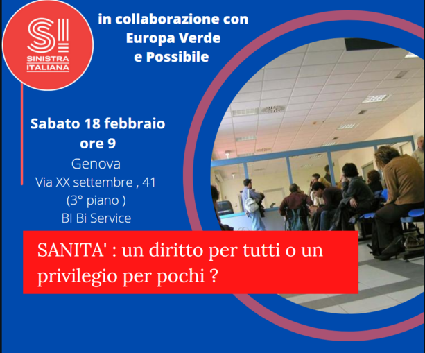 Sanità : un diritto per tutti o un privilegio per pochi?