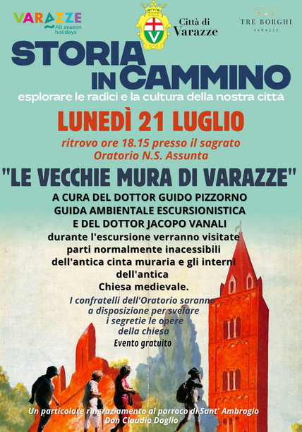 Alla scoperta delle vecchie mura di Varazze