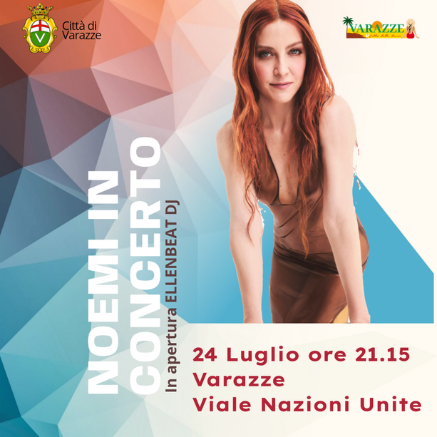 Noemi in concerto a Varazze