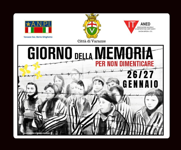 Varazze celebra il Giorno della Memoria Varazze celebra il Giorno della Memoria