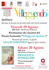 Villeggendo: il Premio letterario di Quiliano