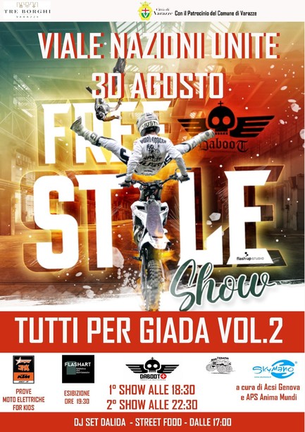 A Varazze il Freestyle Show con Vanni Oddera