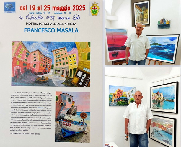 A Varazze la mostra di Francesco Masala