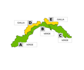 Meteo, allerta neve nell'entroterra Meteo, allerta neve nell'entroterra