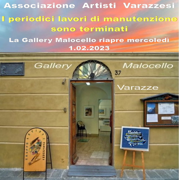 Varazze, riapre al pubblico la Gallery Malocello