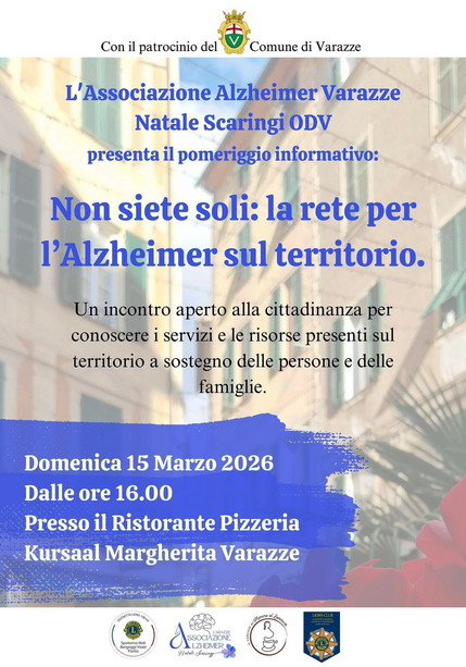 Non siete soli: la rete per l’Alzheimer sul territorio