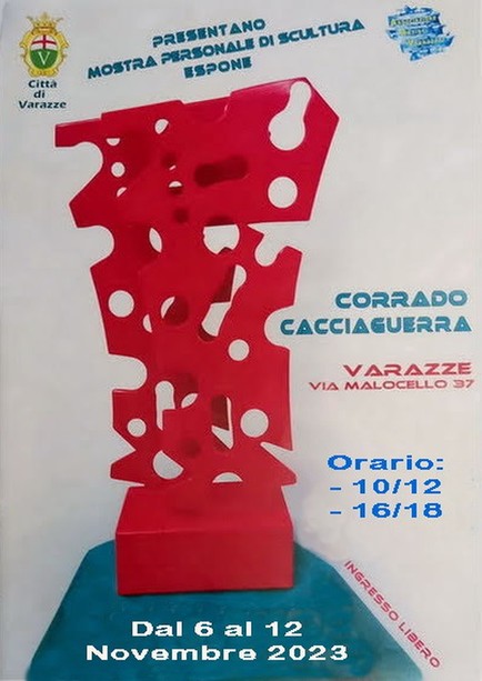 Le opere di Corrado Cacciaguerra esposte a Varazze