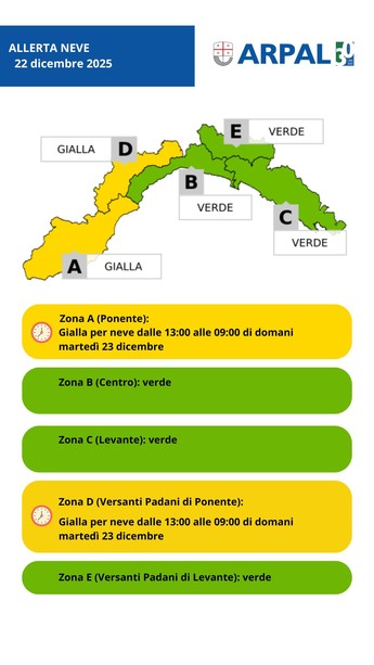 Maltempo, prolungata l'allerta