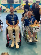 Due bronzi per l'Atletica Alba Docilia alla gara nazionale di boccia paralimpica Due bronzi per l'Atletica Alba Docilia alla gara nazionale di boccia paralimpica